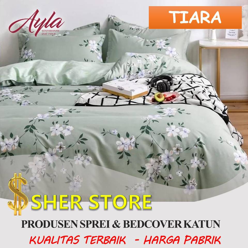 Sprei Set Homemade Katun Distributor Grosir Seprei Murah 6 In 1 -tiara