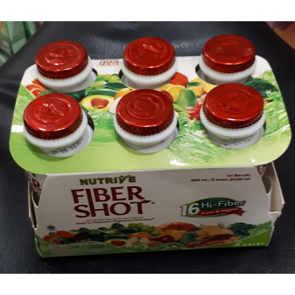 Nutrive Fiber Shot 600ml / 6botol @100ml