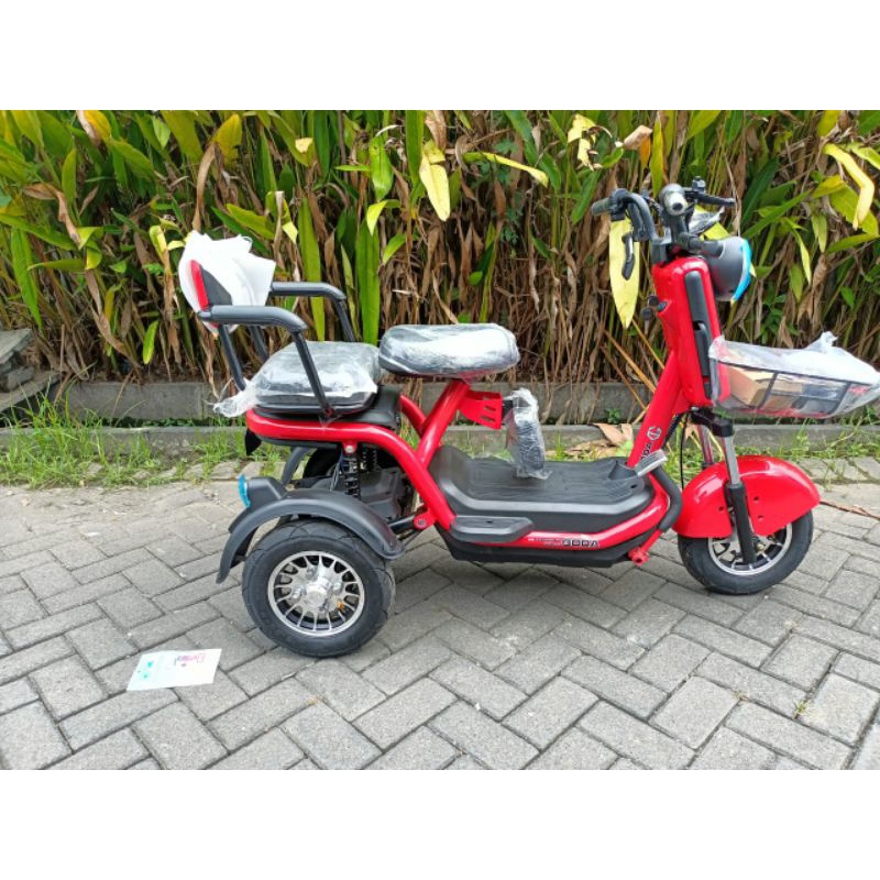 Sepeda Listrik GODA roda 3 Freeong P.Jawa & Bali