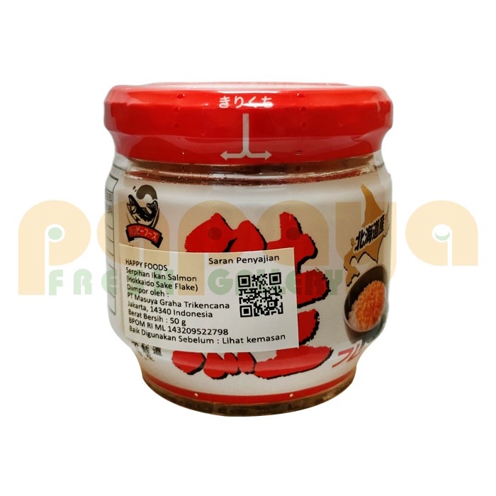 

HAPPY FOODS HOKKAIDO SAKE FLAKE 50GR PCS