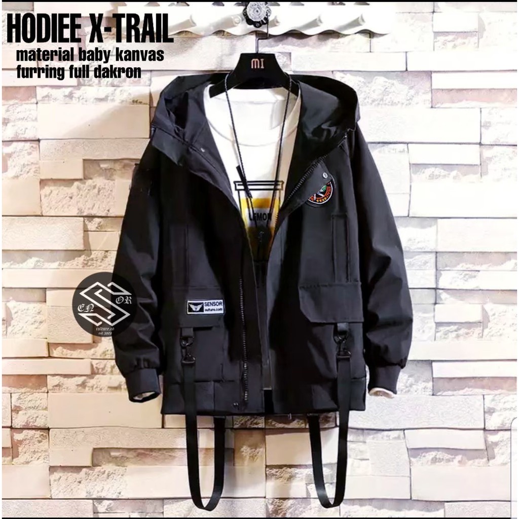 JAKET HOODIE PRIA / JAKET HOODIE OUTDOR X-TRAIL ORIGINAL SENSOR