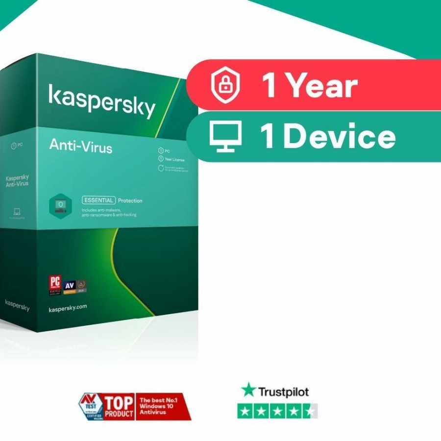 KASPERSKY ANTIVIRUS / ANTI VIRUS /KAV 1USER/ 1USER