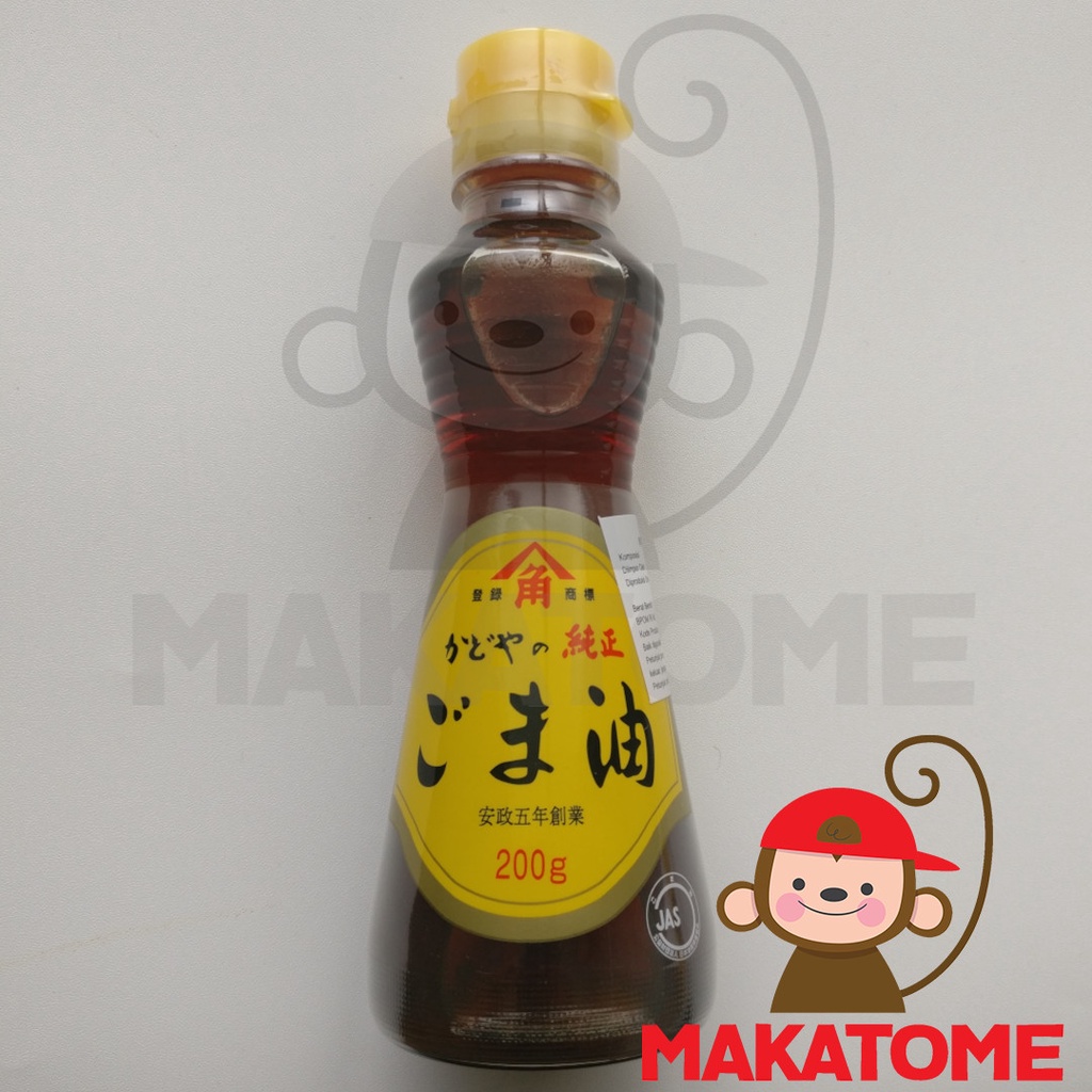 

Kadoya Junsei Goma Abura Minyak Wijen 200gr sesame oil 200 gr jepang