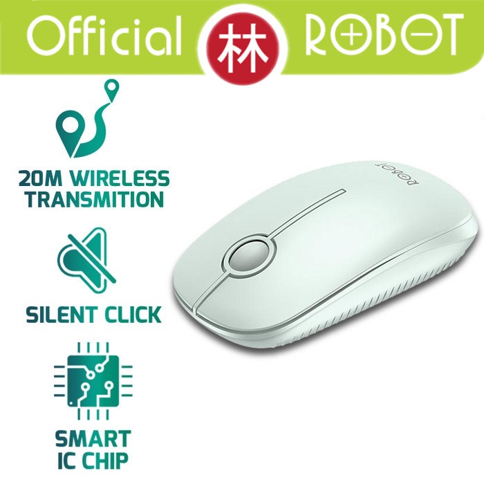 Robot M330 Wireless Mouse Silent Key Cherry Scroll Wheel