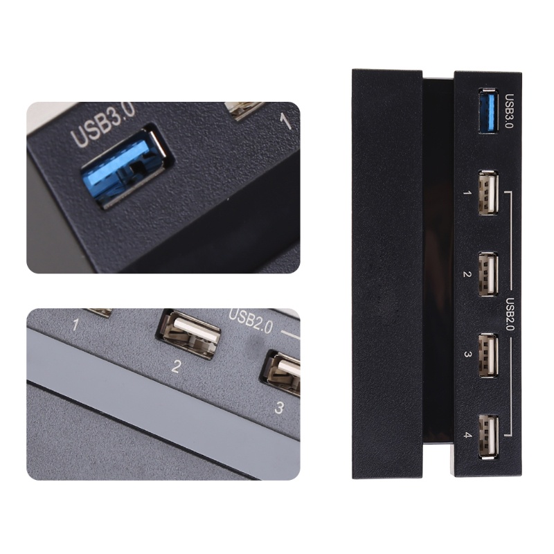 Btsg 5port HUB Untuk USB 3.0 High Speed Charger Controller Splitter Ekspanding Untuk Konsol Aksesoris