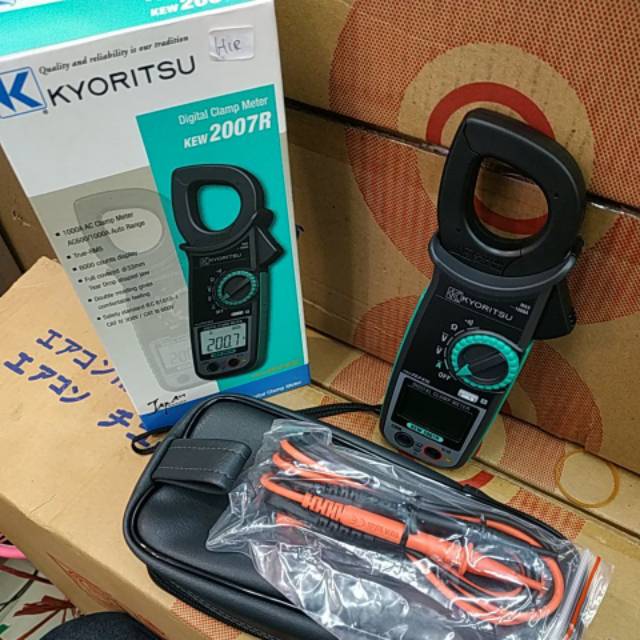 Digital clamp meter kyoritsu 2007 R Tang ampere digital