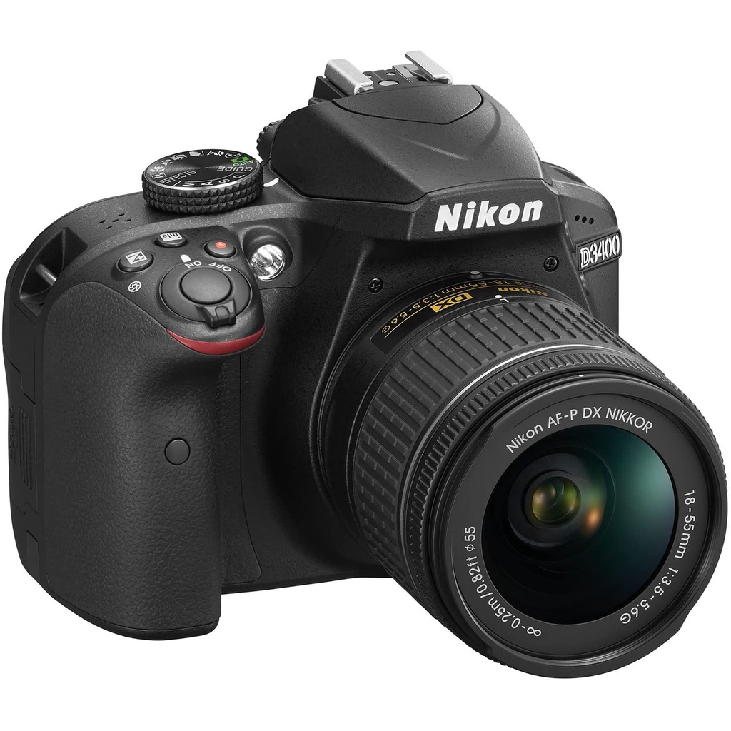 NIKON D3400 KIT 18-55MM AF-P VR - PAKET LENGKAP