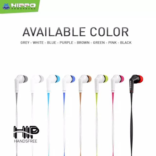 HIPPO HIP Earphone / Handsfree HIP SUPER BASS