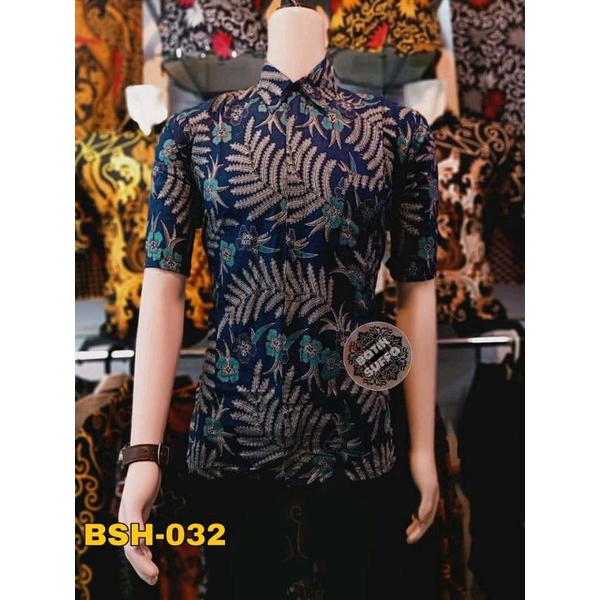 NEW ARRIVAL DISTRO BATIK PRIA BORDIR SOGAN HRB026 BATIKAF NOTOARTO BATIK