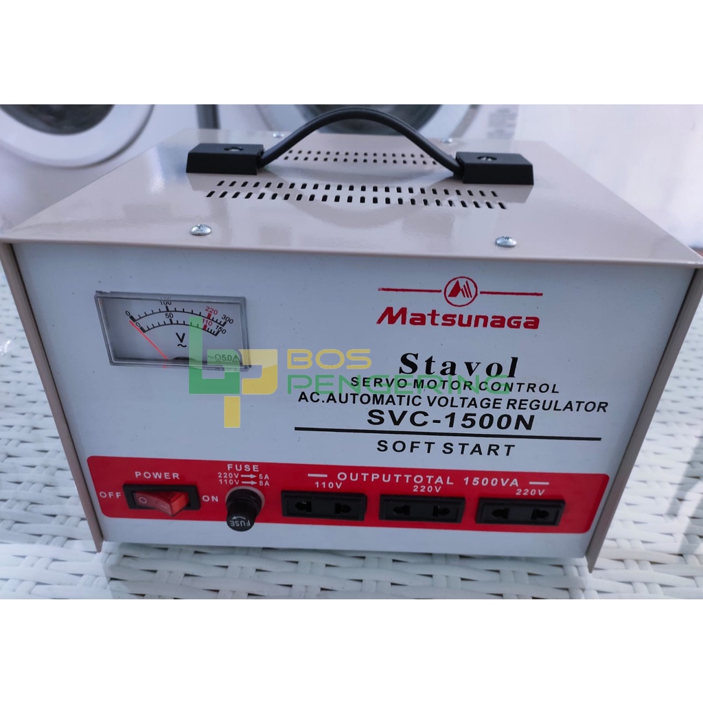 Stabilizer Matsunaga SVC-1500N Servo Motor Control