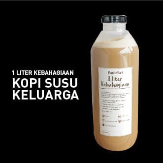 

FamilyMart - Kopi Susu SeKeluarga (KSK) 1 Liter (GOJEK or GRAB only)