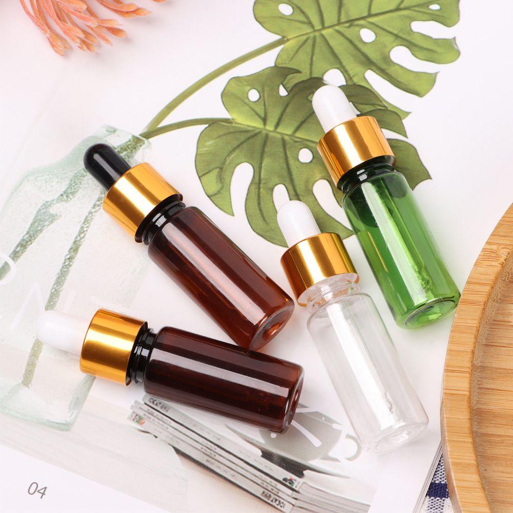 POPULAR Populer 1Pcs Botol Pipet PET Wadah Parfum Essential Oil Botol Toples Vial