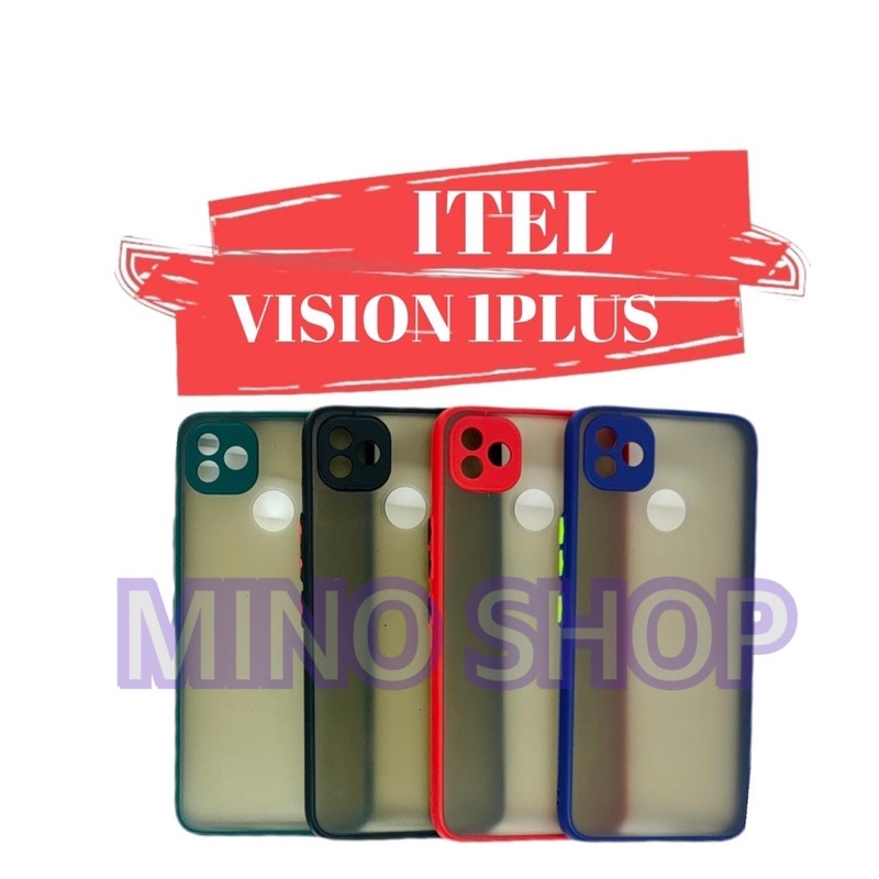 SOFTCASE ITEL VISION 1 PLUS - HARDCASE DOVE MYCHOICE + PC - AERO CASE