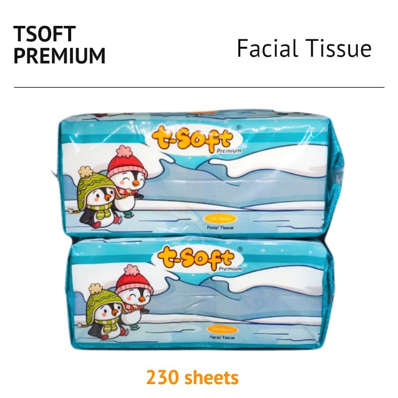 ⭐BAGUS⭐Green Soft Facial Tissue 2ply 200 Sheets Ukuran Jumbo | Tissue Serbaguna