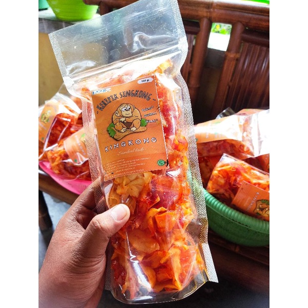 

keripik singkong Sambalado 250 gram