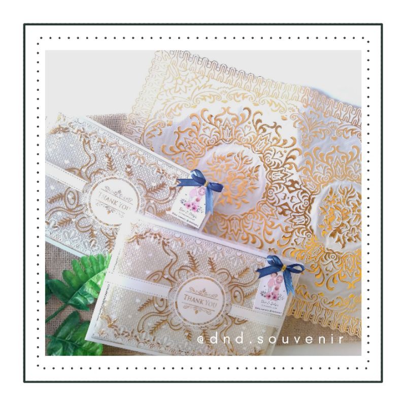 GRATIS KARTU UCAPAN - SOUVENIR PERNIKAHAN TAPLAK MEJA PVC ANTI AIR ANTI SLIP