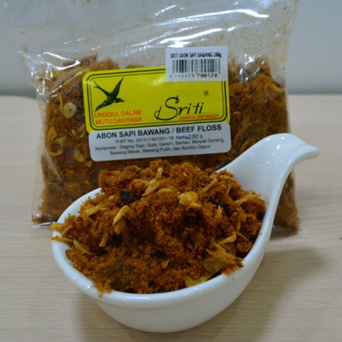 

Abon Sapi Bawang Kecil Sriti Food (2 Pcs)