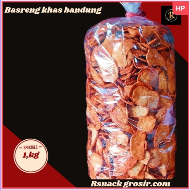 Basreng pedas baso goreng bandung 1kg-3