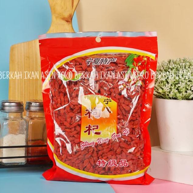 

Hot Item Goji Berry Premium Quality / Keichi / Kichi / Keici - 250Gram >