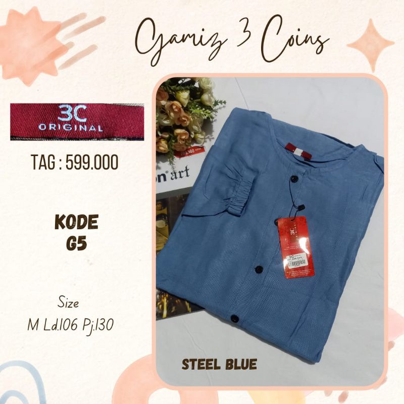 GAMIS THREE COINS BRANDED MATAHARI MURAH GMSTC982