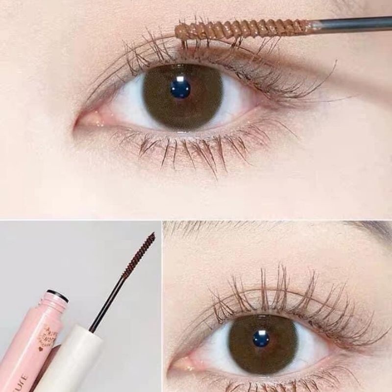 Maskara Lameila 2 Warna Lameila Mascara Waterproof 3D Lash Long Curling