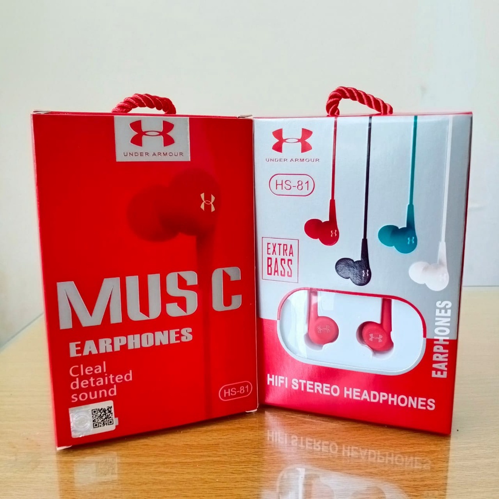 Handsfree Headset JBL HS-81 Earphone HS81 Extra Bass