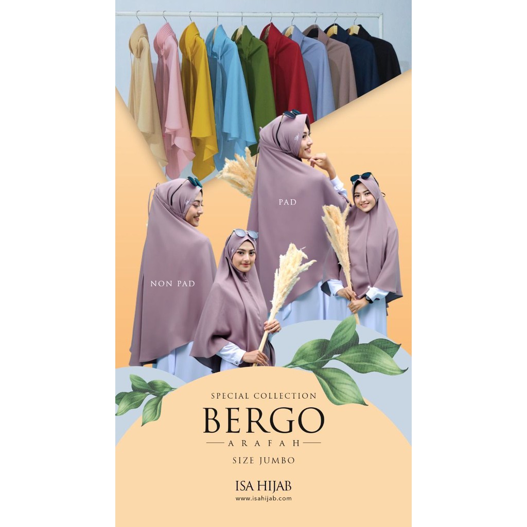 Bergo Arafah By Isa Hijab