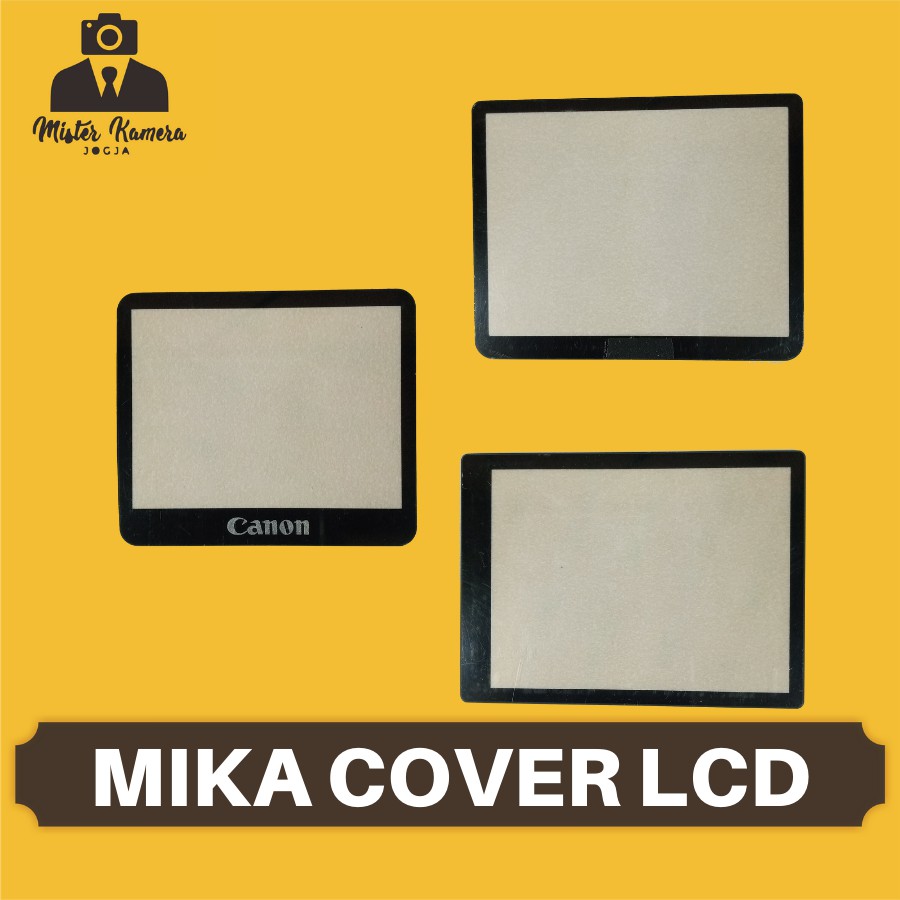 Mika cover Camera For LCD Mica Kamera Nikon Canon Eos 6D 60D 600D 500D 550D 1000D 1100D 1200D D3200