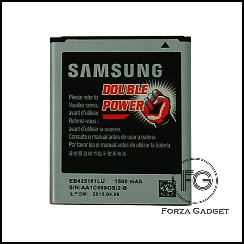 BATTERY DOUBLE POWER SAMSUNG GALAXY S3 MINI / INFINITE / SAMSUNG ACE 2 i 8160 / i 8190 1500MAH