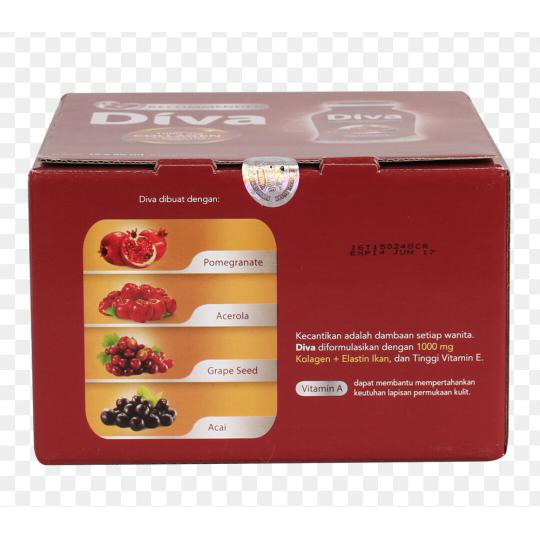 BERKASIAT DIVA BEAUTY DRINK | DIVA COLLAGEN MIXED BERRIES 16 X 80 ML 