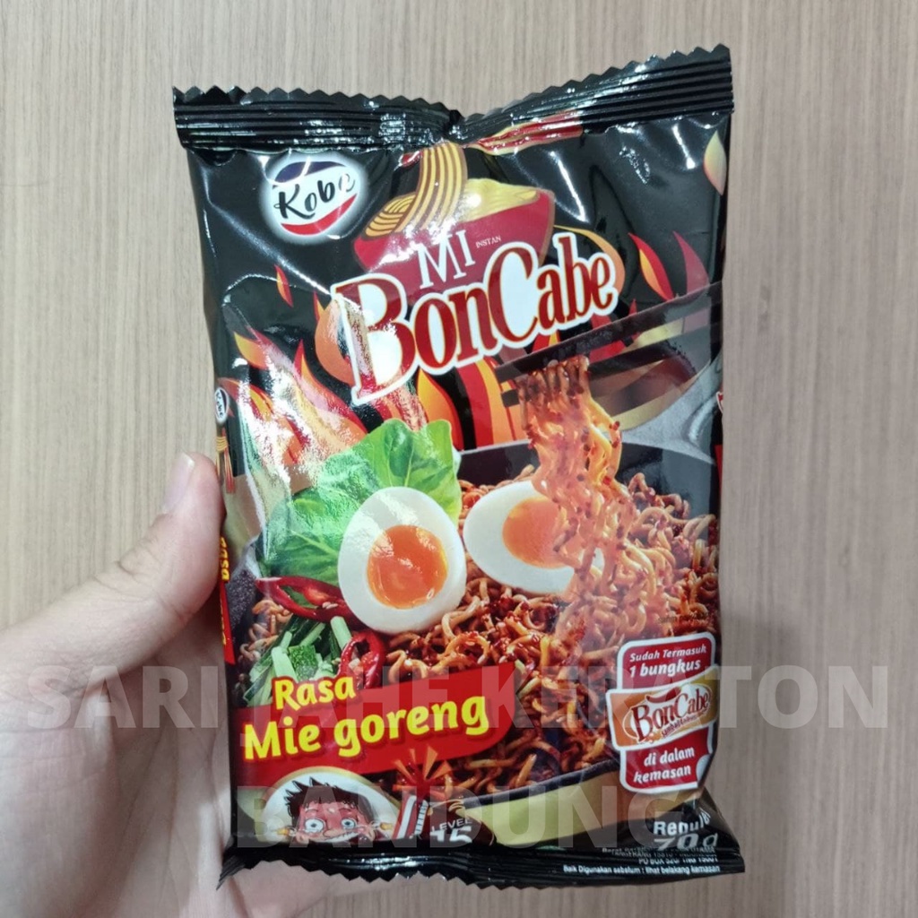 MI BONCABE LEVEL 15 GORENG 30 RAMEN KUAH TERBARU! MIE BON CABE