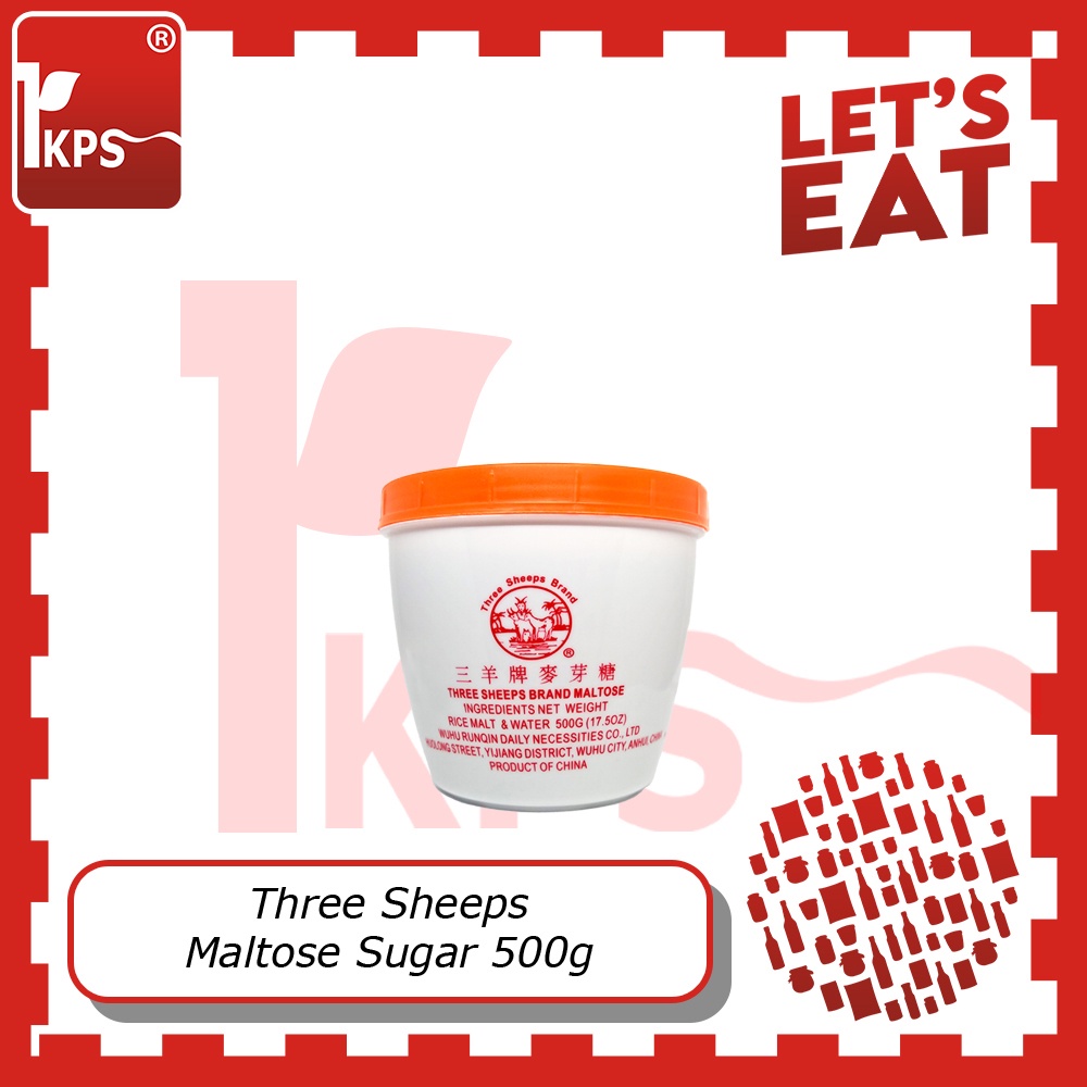 

Maltose Sugar Cube 500g / Gula Beko / Maltose Syrup "Three Sheep