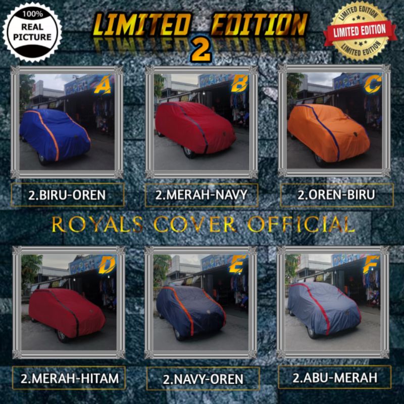 Sarung Body  Cover Mobil Chevrolet Spin / Selimut Tutup Mantel Chevrolet / Mantel Penutup Outdoor