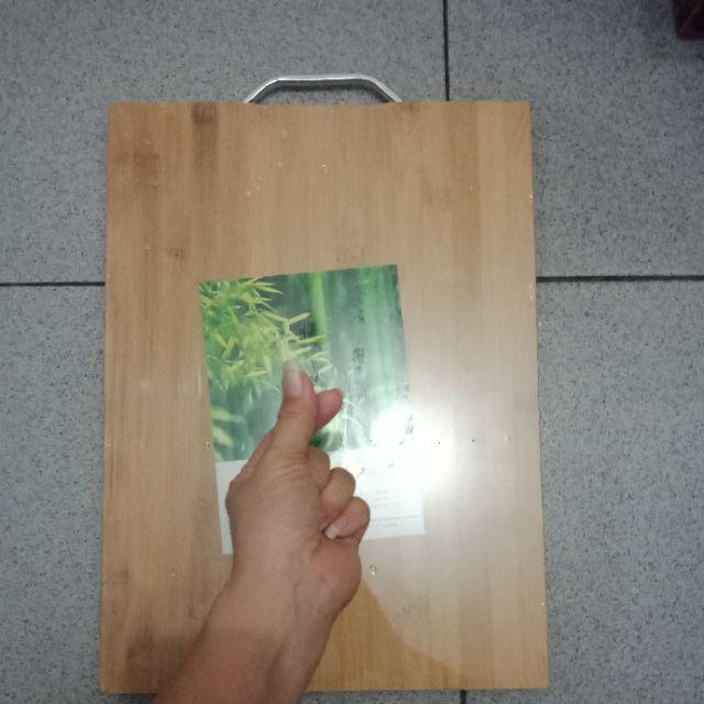 Papan Talenan Bambu Tebal Import Wooden Cutting Board
