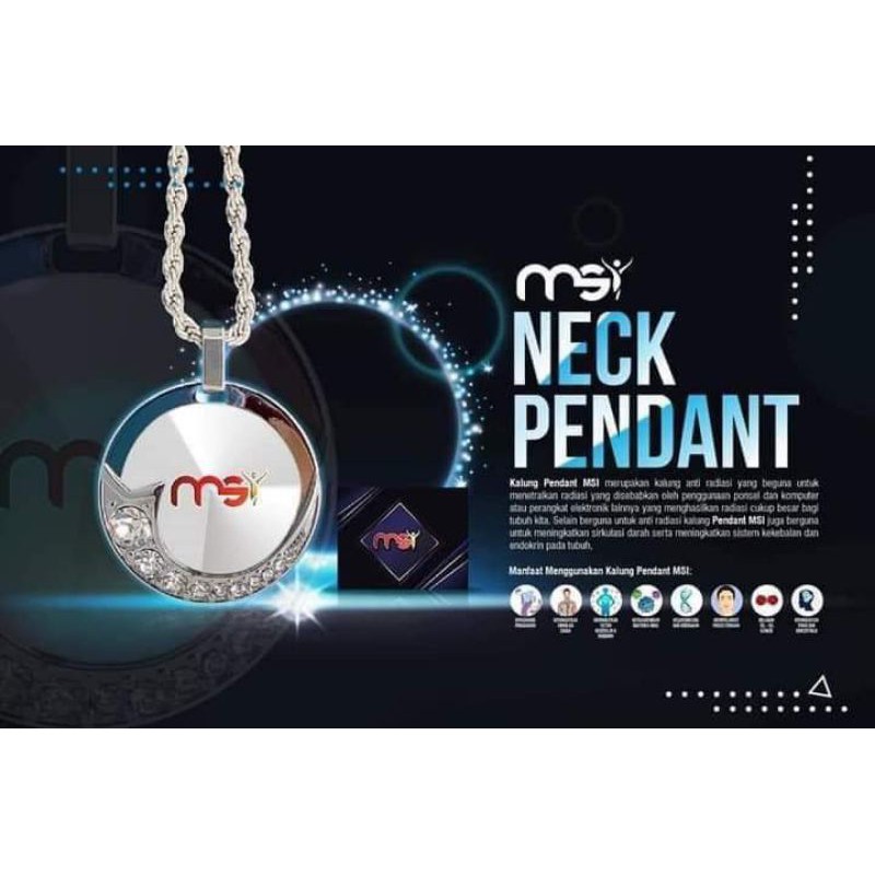 kalung pendant MSI