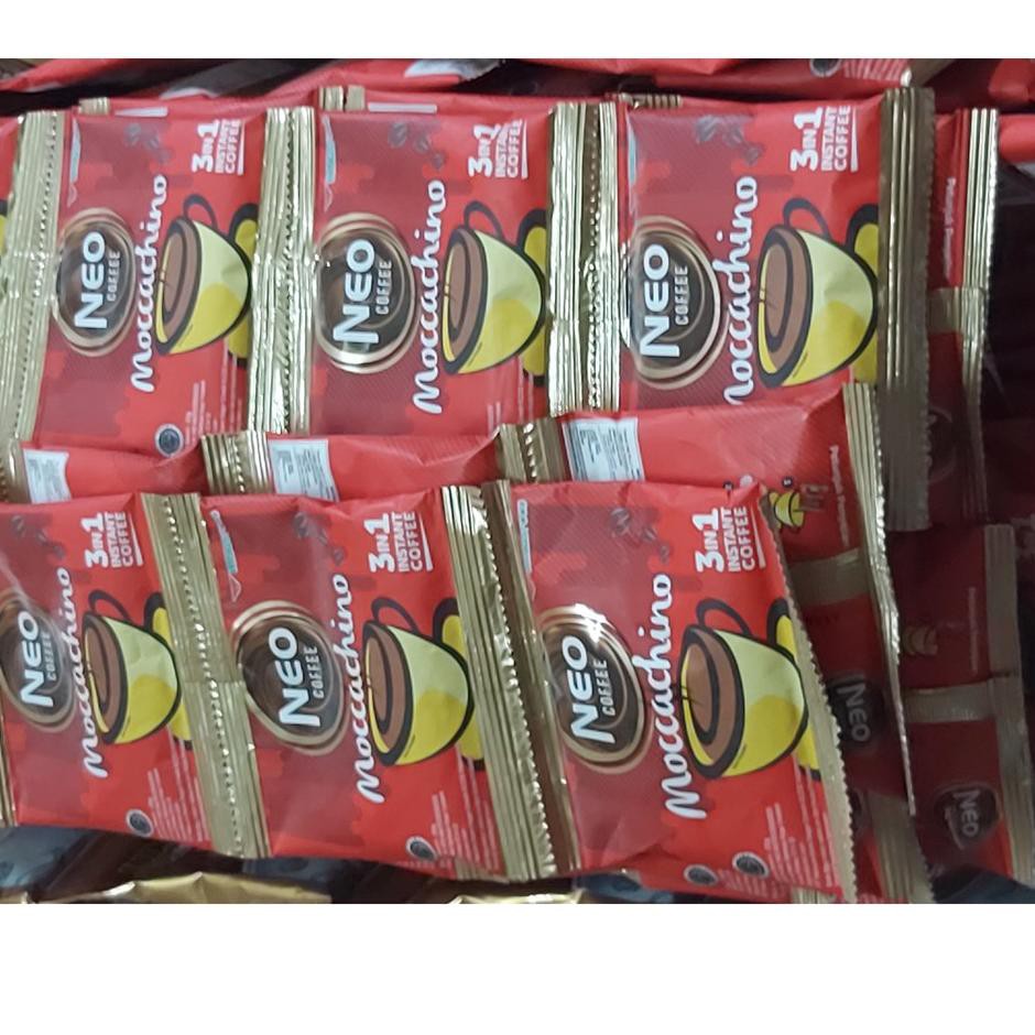 

【TERSEDIA & COD】 Neo Coffee Tiramisu / Moccachino Renceng isi 10 x 20 g