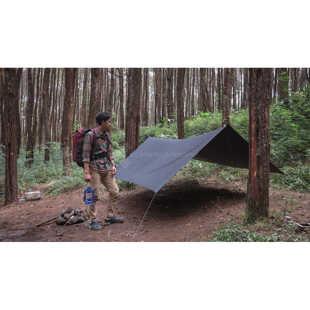 Flysheet Tenda / Bivak Segi Empat - 3x2 / 3x3 / 3x4