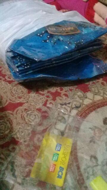 Baju Batik Couple Modern Monalisa Genes Merah Biru Tosca Ungu Orange M, L, Xl, Asli Pekalongan