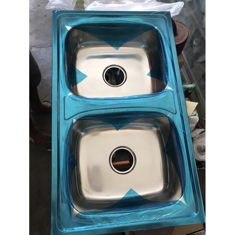 WASTAFEL CUCI PIRING 2 LUBANG AFUR + SELANG