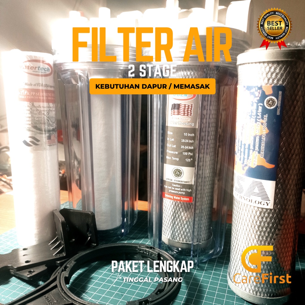 FILTER AIR PDAM  UNTUK KEBUTUHAN DAPUR MEMASAK / FILTER AIR SUMUR / FILTER AIR MINUM / FILTER AIR KERUH / FILTER AIR MEMASAK