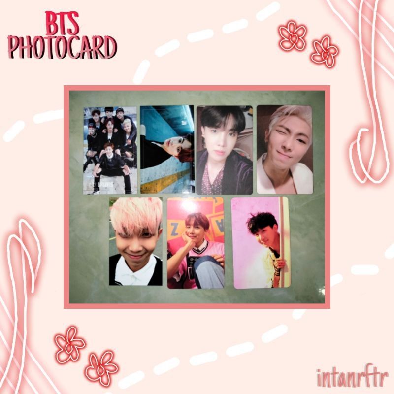 BTS PC OFFICIAL PHOTOCARD LYS LOVE YOURSELF ANSWER HER PERSONA DNW [PRELOVED]