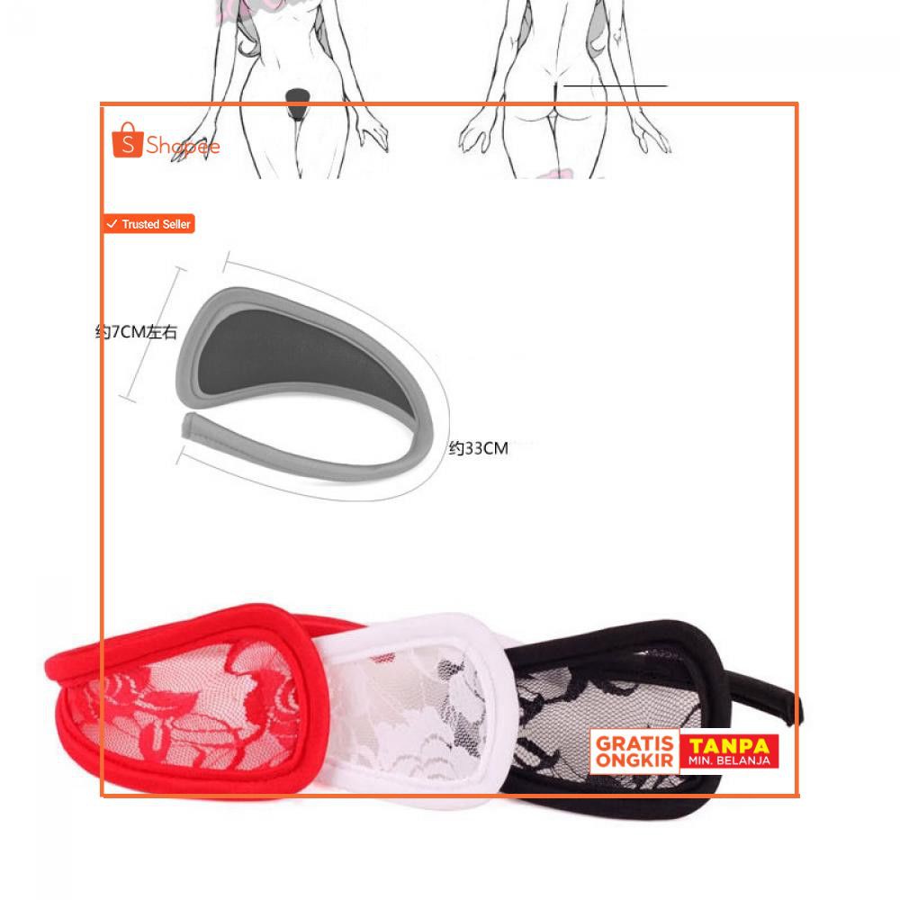 Hot Promo Celana Thong G String Invisible Bahan Lace