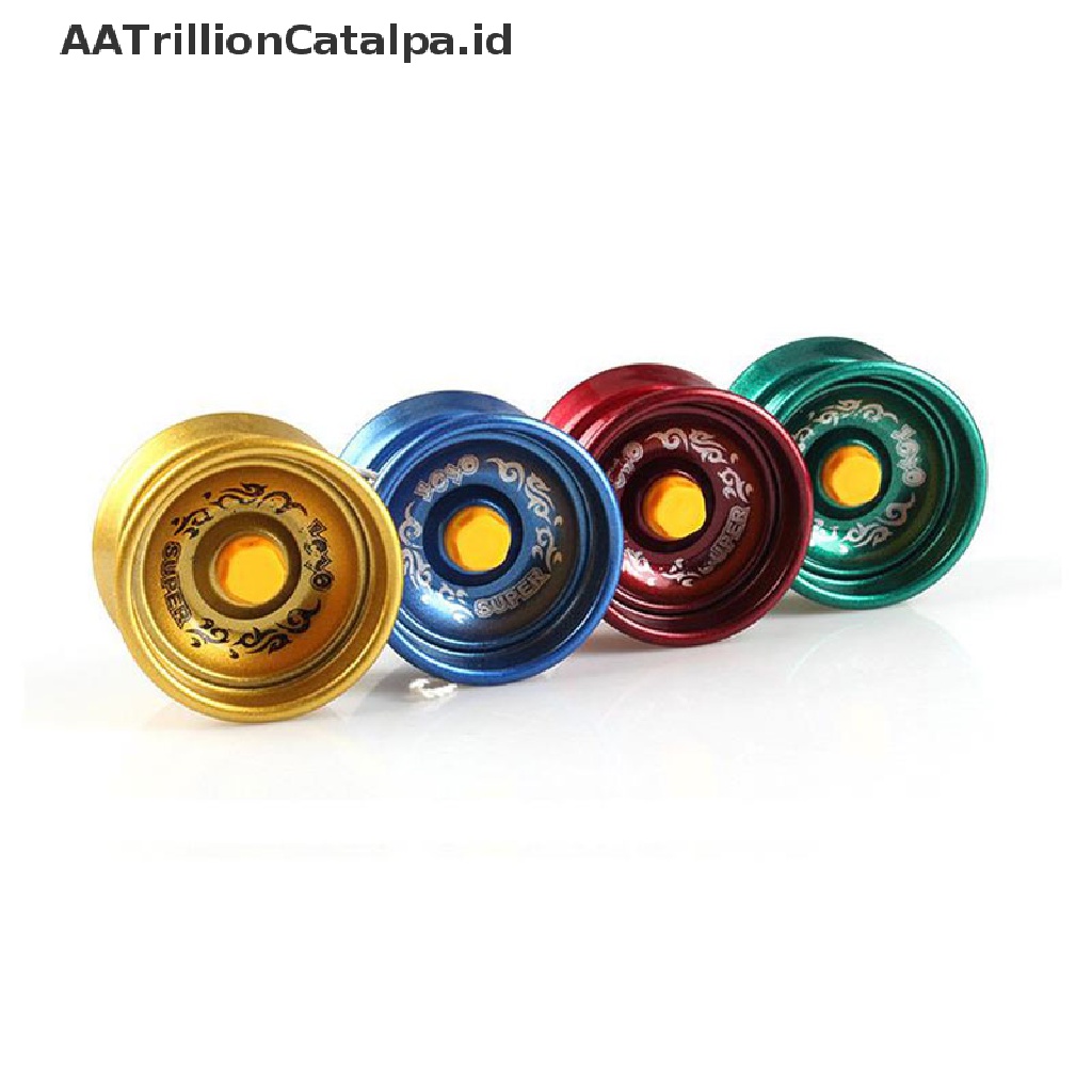 Aatrillioncatalpa 1Pc Mainan YoYo Profesional Bahan Aluminum Alloy