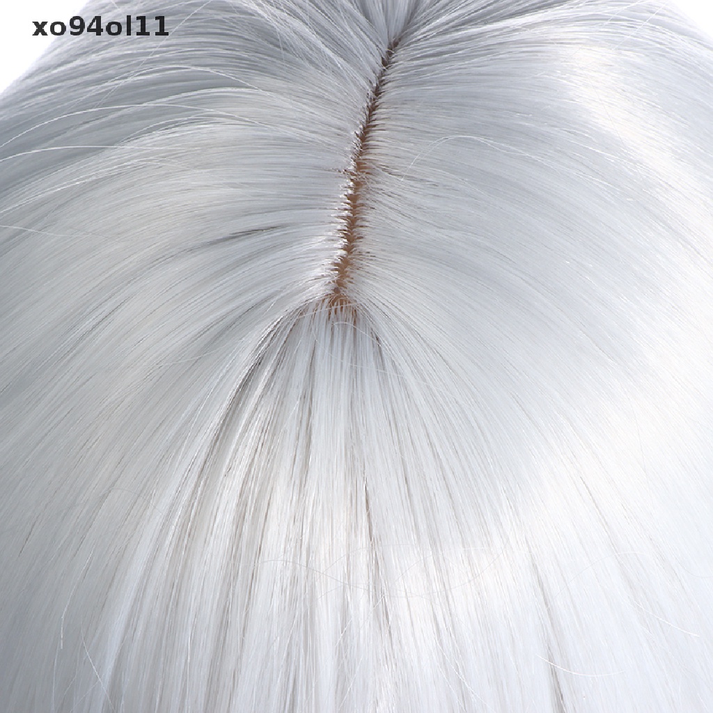 Xo 1pc Wig Rambut Palsu Wanita Model Kanban Musume Paimon Untuk Cosplay