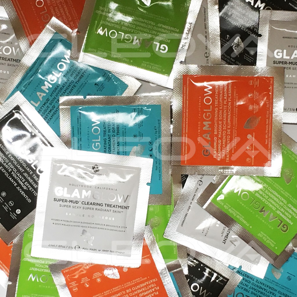 Glamglow Flashmud Powermud Supermud Thirstymud Youthmud