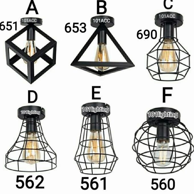 Lampu Plafon Teras Minimalis Varian