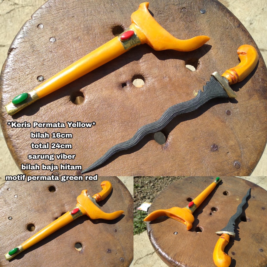 Keris Permata Mini Kaligrapi keris mini permata 02