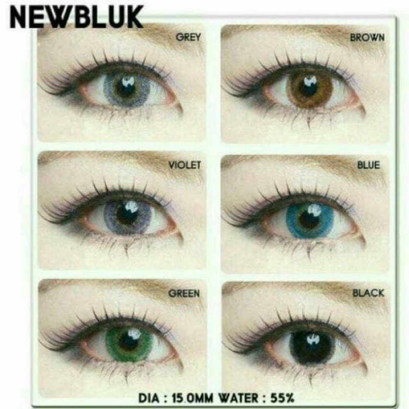 &lt;up.xx&gt; 15 mm - new bluk softlens - kontak lensa newbluk - lensa mata newbluk