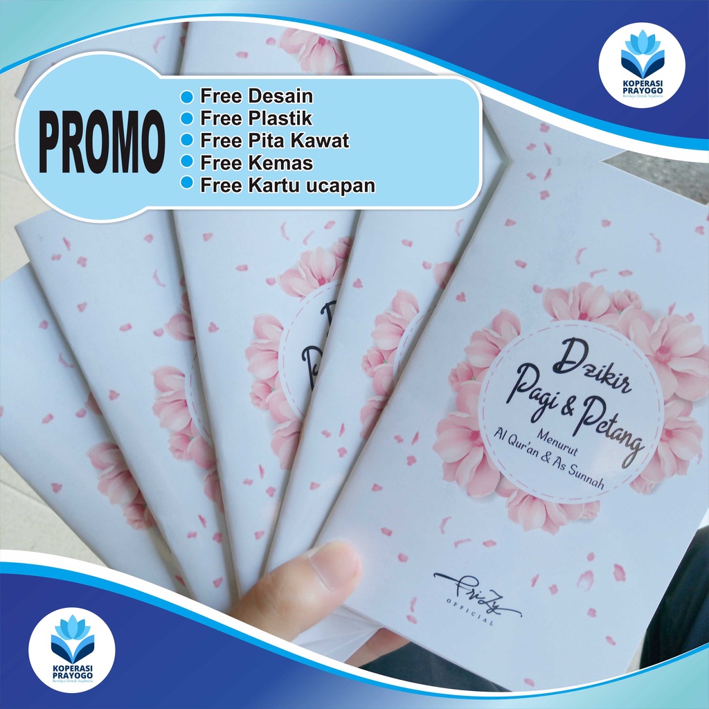 SOUVENIR DZIKIR PAGI PETANG CUSTOM