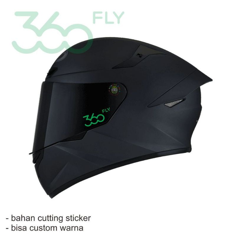 stiker visor cutting sticker 360 fly stiker helm tt course